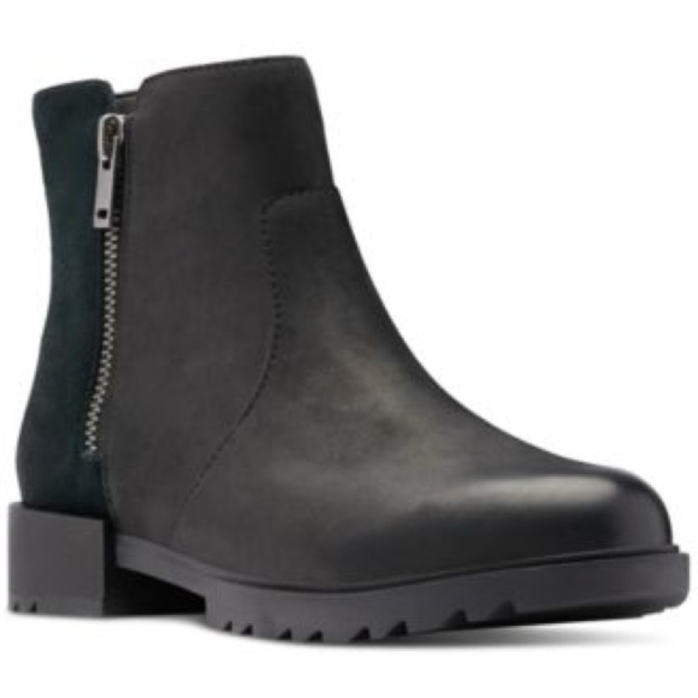 Sorel Emilie ll Zip Waterproof Booties Black Size 6‎